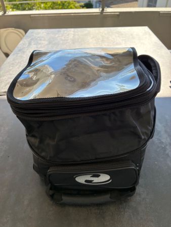 Tankrucksack schwarz gebraucht guter Zustand