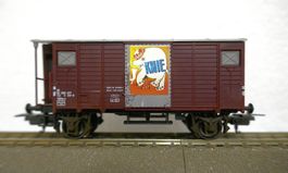 Lima 303546 SBB Gklm braun KNIE-Wagen, Plakat Elefanti (36)
