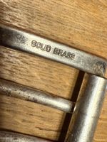 Solid Brass Schnalle für Gürtel Gurtschnalle