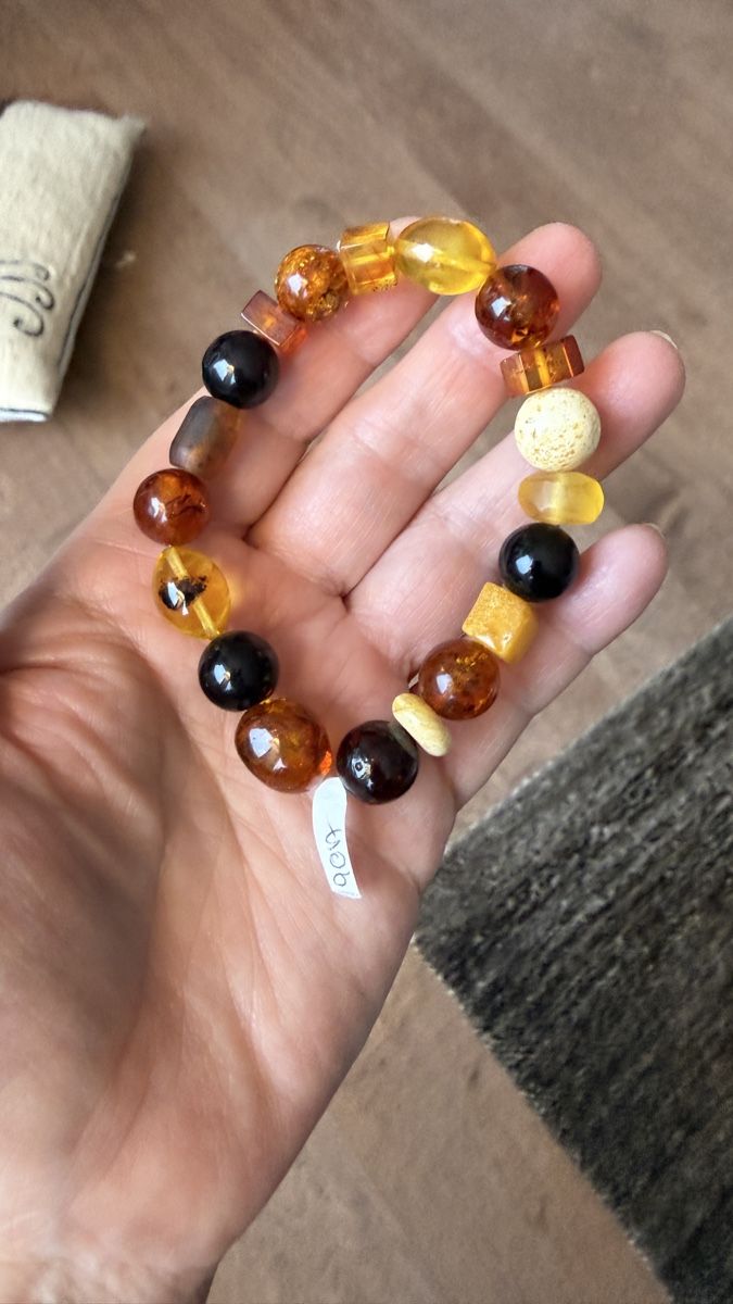 Bracciali & Braccialetti: Bernstein Armband, Bernsteine, unisex – Nuovo e nell'imballaggio originale da Ebikon venduto da Leonidas2 4