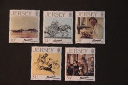Jersey 1986 - Blampied Paintings**