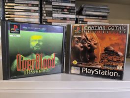 Overblood + Martian Gothic - Rare Jeux PS1
