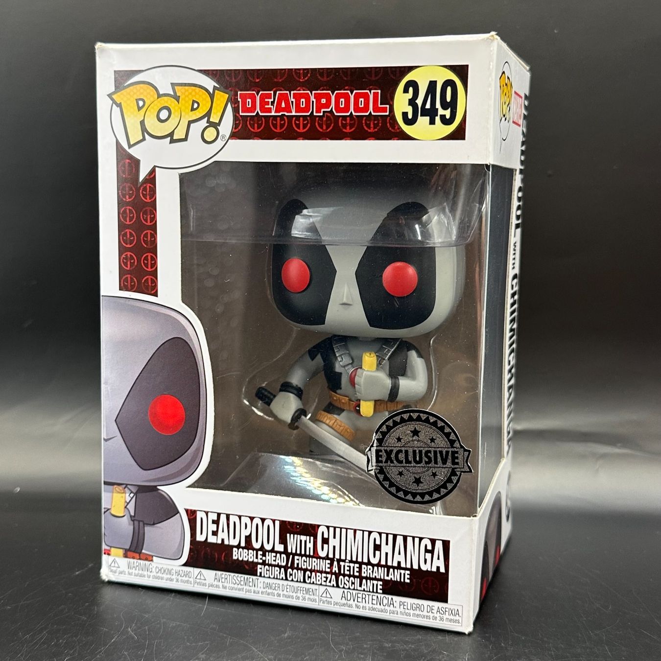 Funko Statuette: Funko Pop! Deadpool with Chimichanga 349 – Usato da Düdingen venduto da Nerdworld