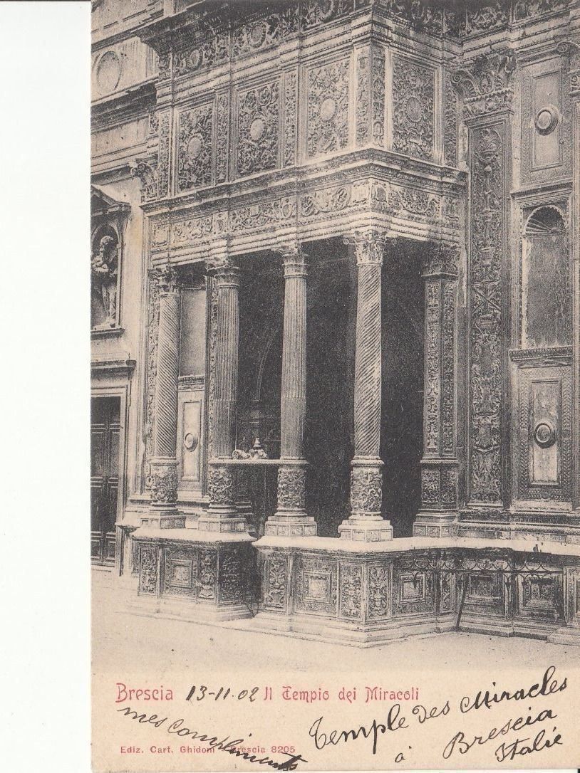 Cartoline postali: Brescia, 1902 – Usato da Bürglen TG venduto da StampGraf