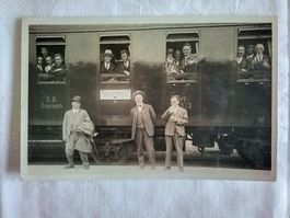 Oesterreich Eisenbahn Wagen mit Appenzeller Verein Zürich