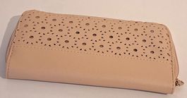 Neues Damen Portemonnaie / Geldbörse Farbe: beige