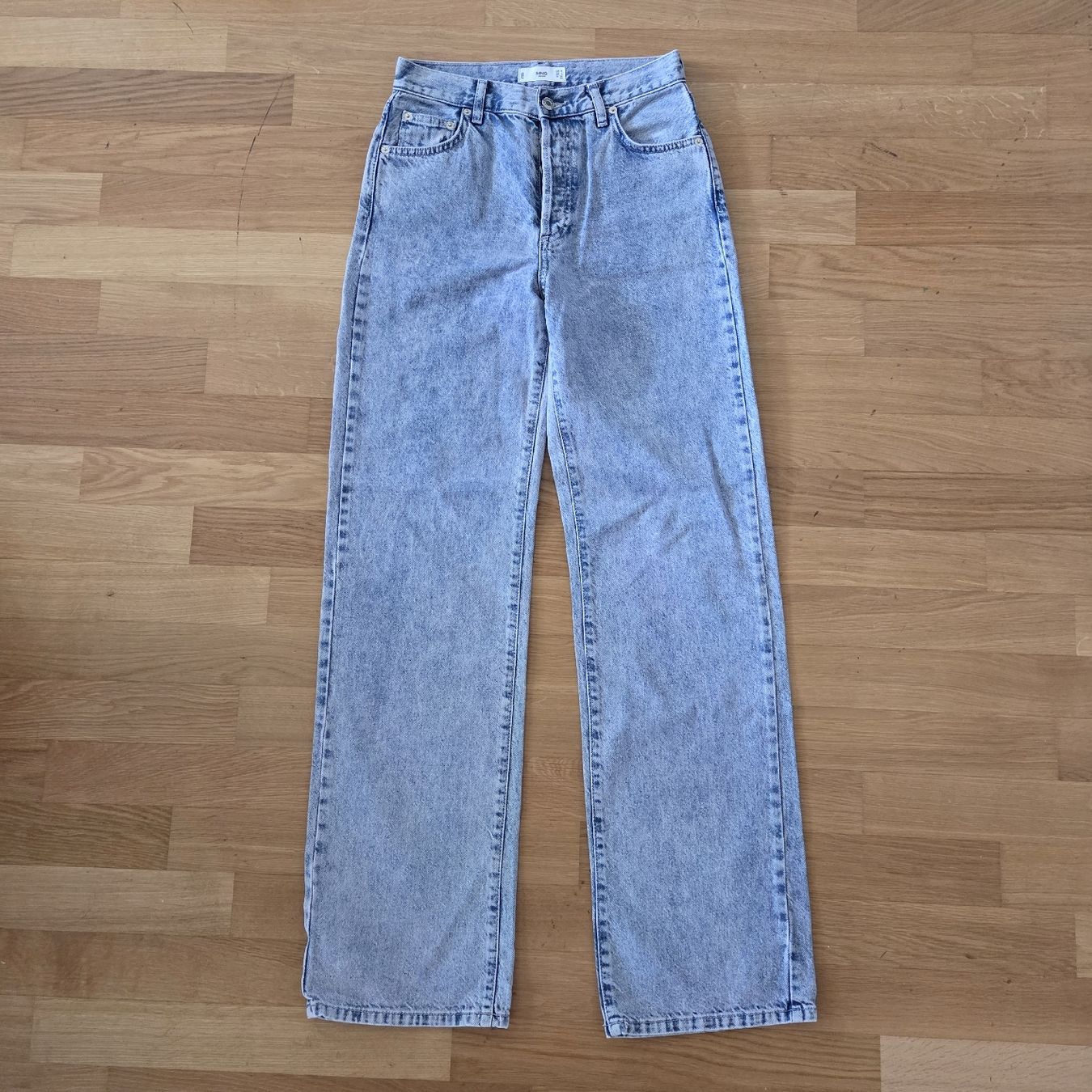 Mango Jeans: Mango Jeans Wide Leg Hellblau, Gr. 36 – Nuovo (secondo la descrizione) da Winterthur venduto da Ele_Ele18