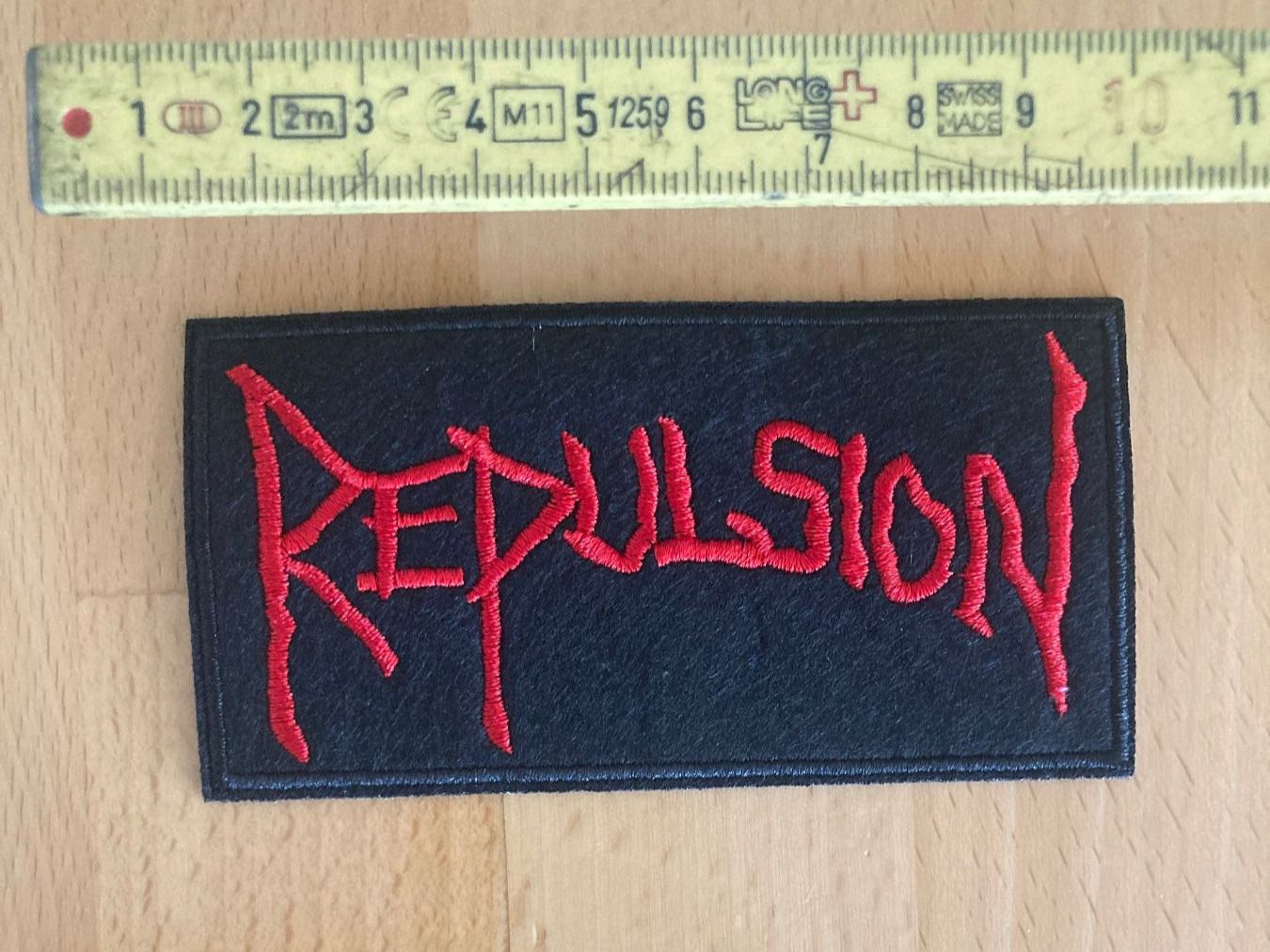 Toppe: Repulsion - Patch Sticker Aufnäher Rock Punk Metal – Nuovo (secondo la descrizione) da Horn venduto da abutre72