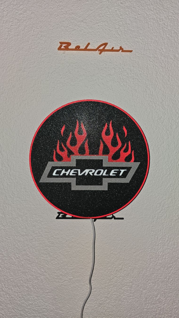 Tutte le decorazioni: Chevrolet Leuchtkasten – Nuovo (secondo la descrizione) da Winznau venduto da banditgsf 2
