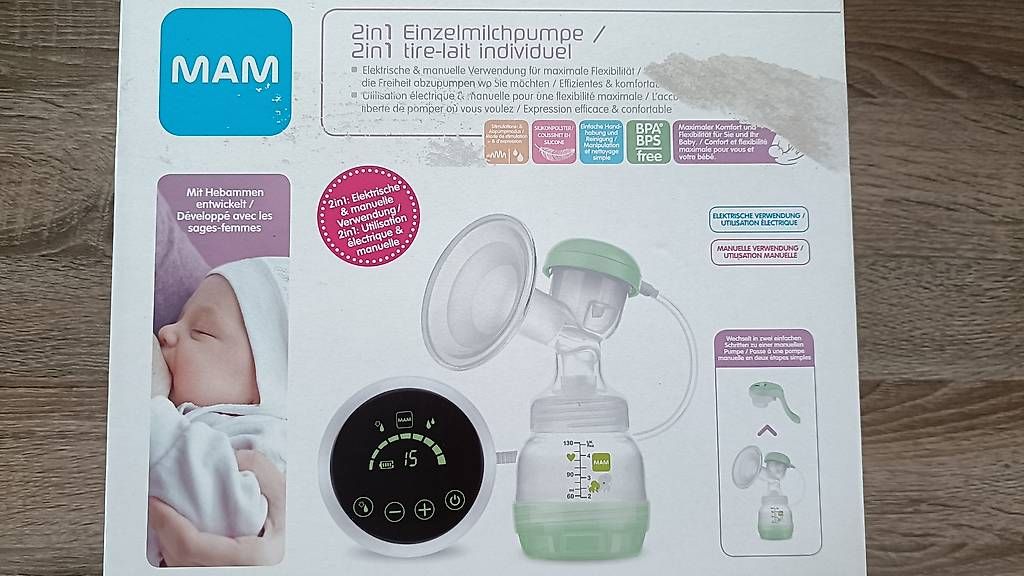 Mam Accessoires pour allaitement: MAM 2in1 Milchpumpe – D'occasion à Reinach BL par truecria