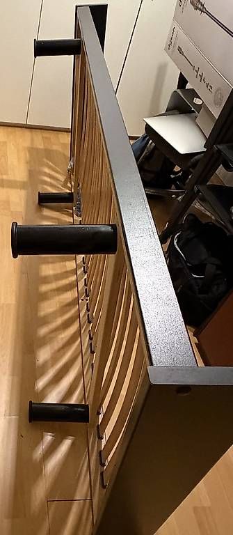 Letti: Einfaches Bettgestell 90x200cm schwarz – Usato da Bottmingen venduto da Danny007 2