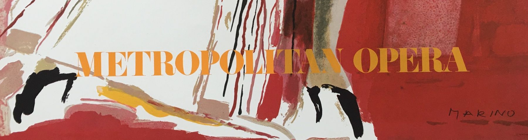 Grafica & Litografie: Marino Marini    "La Traviata"  Farboffsetlithographie – Usato da Nennigkofen venduto da waltraub 2