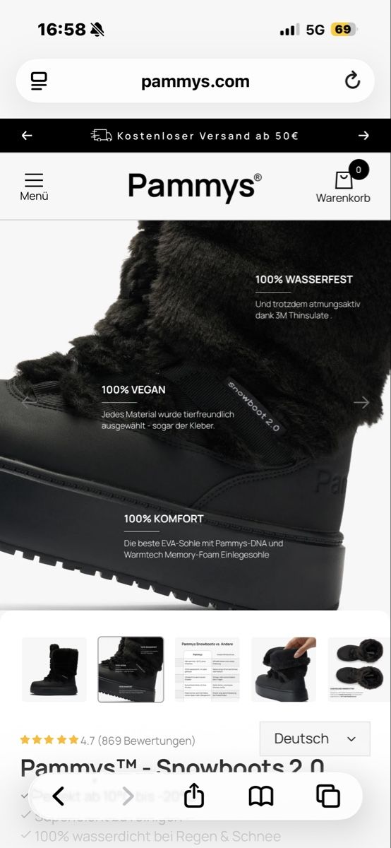Chaussures femmes: Pammy's Winterstiefel – Neuf avec emballage d'origine à Zürich par Smayli_95 4