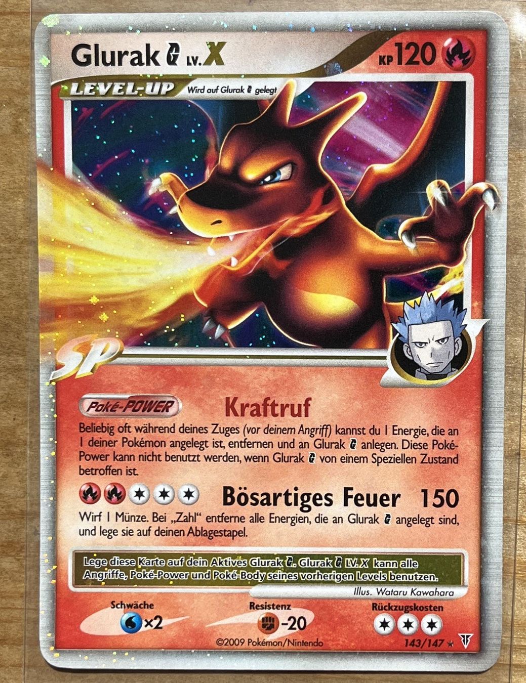 Pokémon Carte collezionabili: Glurak LV.X - Ultimative Sieger 143/147 Deutsch – Nuovo (secondo la descrizione) da Dornach venduto da Deco89
