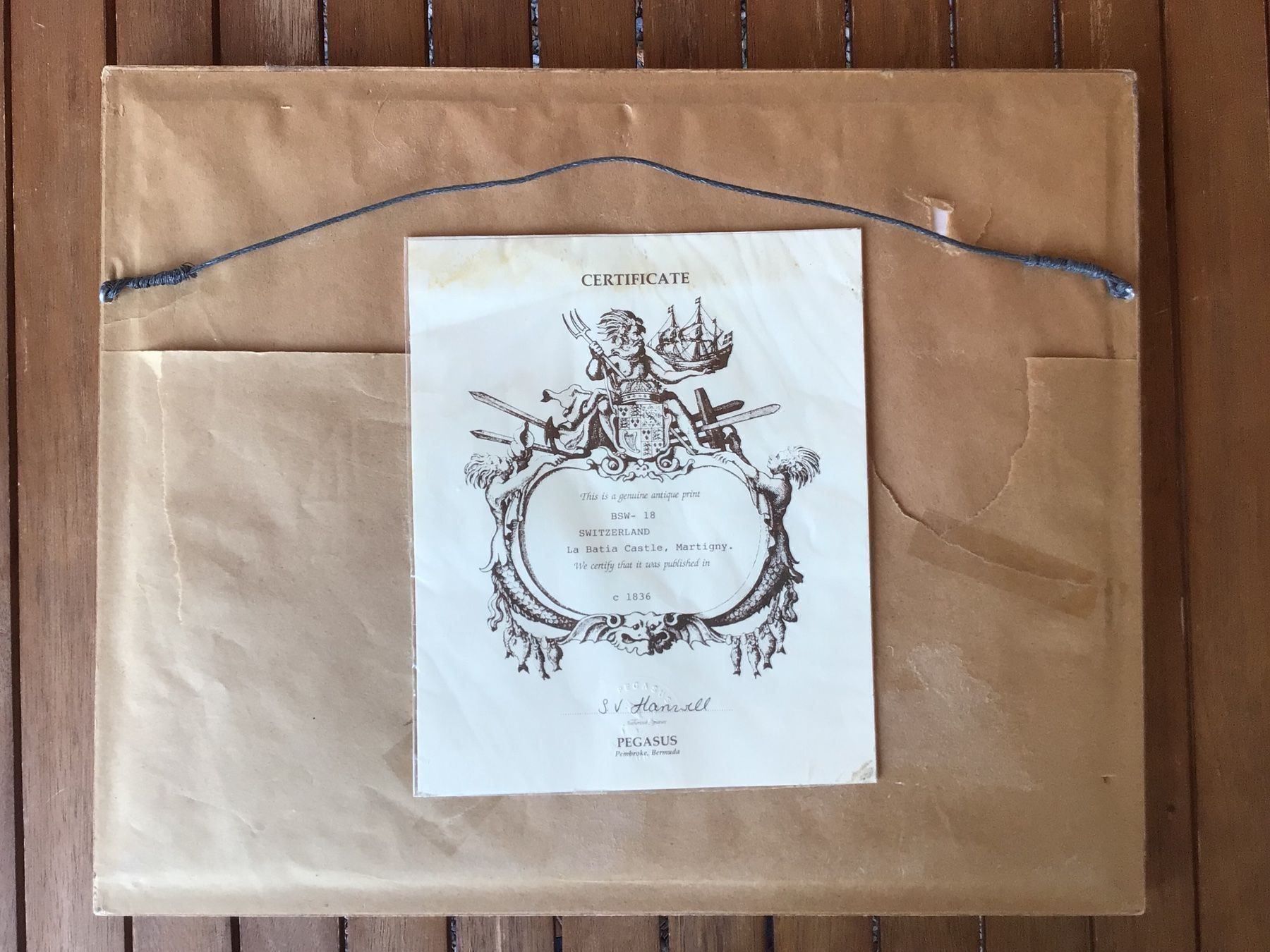 Incisioni: Gravure Château de la Batia – Usato da Némiaz (Chamoson) venduto da Patoshi 8