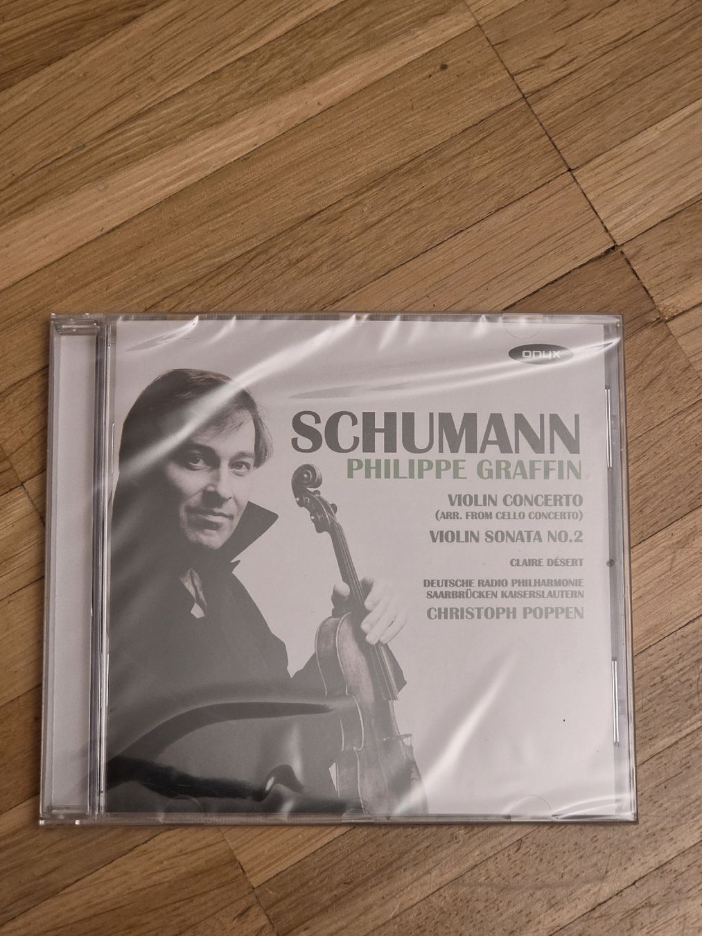 CDs: Neue CD: Robert Schumann: Violinkonzert mit Philippe Graffin – Neu und originalverpackt aus Aesch BL von immon