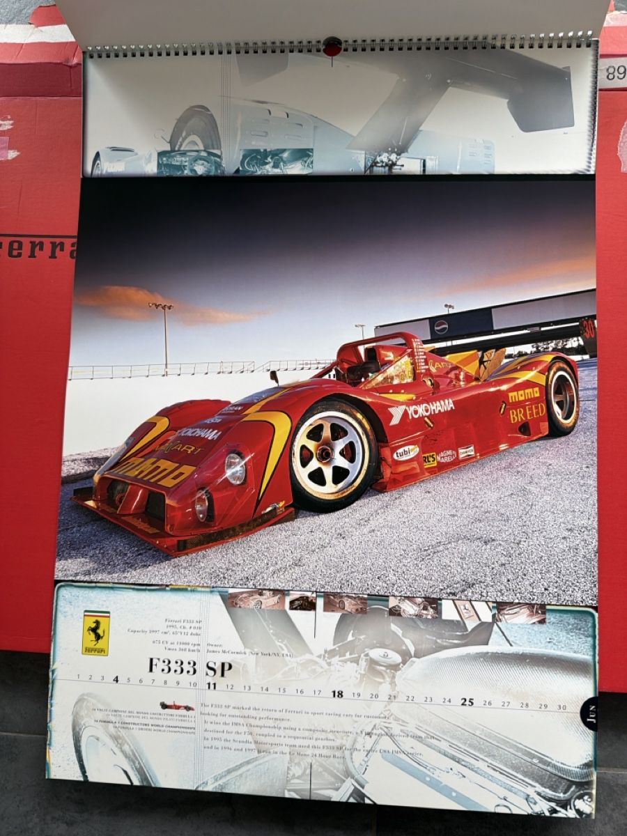 Ferrari Calendari: Original Ferrari Kalender 2006 – Usato da Wolfwil venduto da Rolex1 5