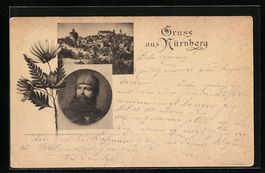Nürnberg, Panorama mit Burg, Peter Visc
