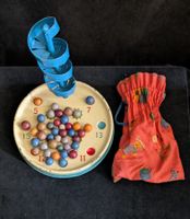 Kibri Murmelspiel aus Blech mit Murmeln gebrauchter Zustand