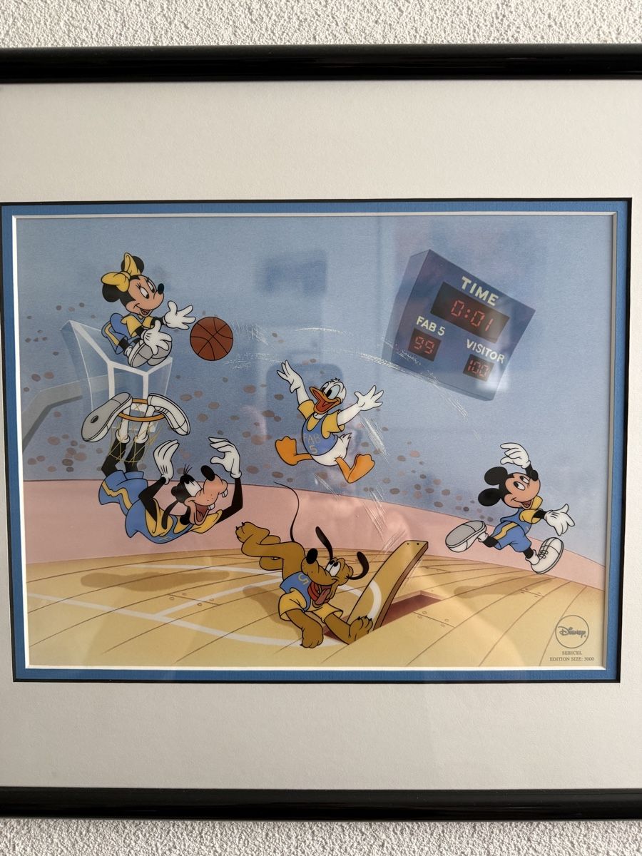 Foto & Immagini: Disney SLAM DUNK WITH FAB FIVE cel limitiert – Usato da Affoltern am Albis venduto da Birdy8910 8