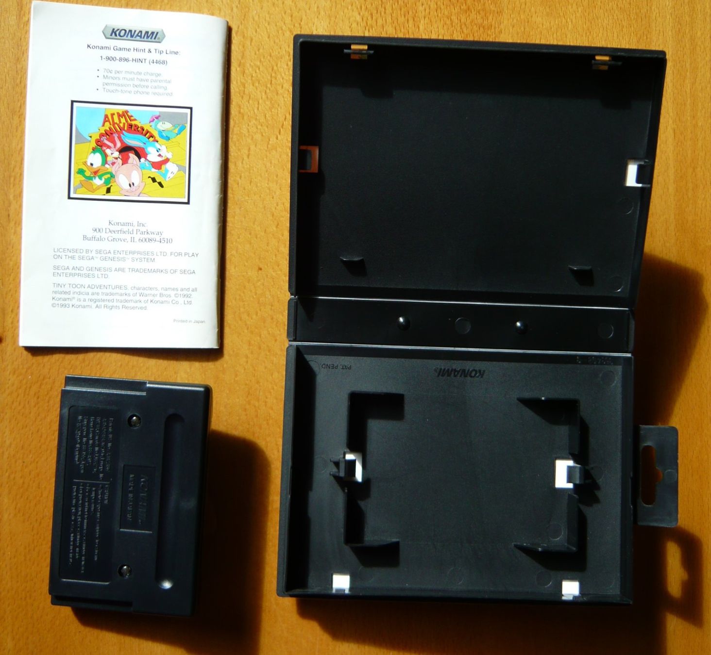 Sega Giochi: MegaDrive Tiny Toon Adventures, Buster's Hidden Treasure CIB – Usato da Onex venduto da Jaguar1986 2
