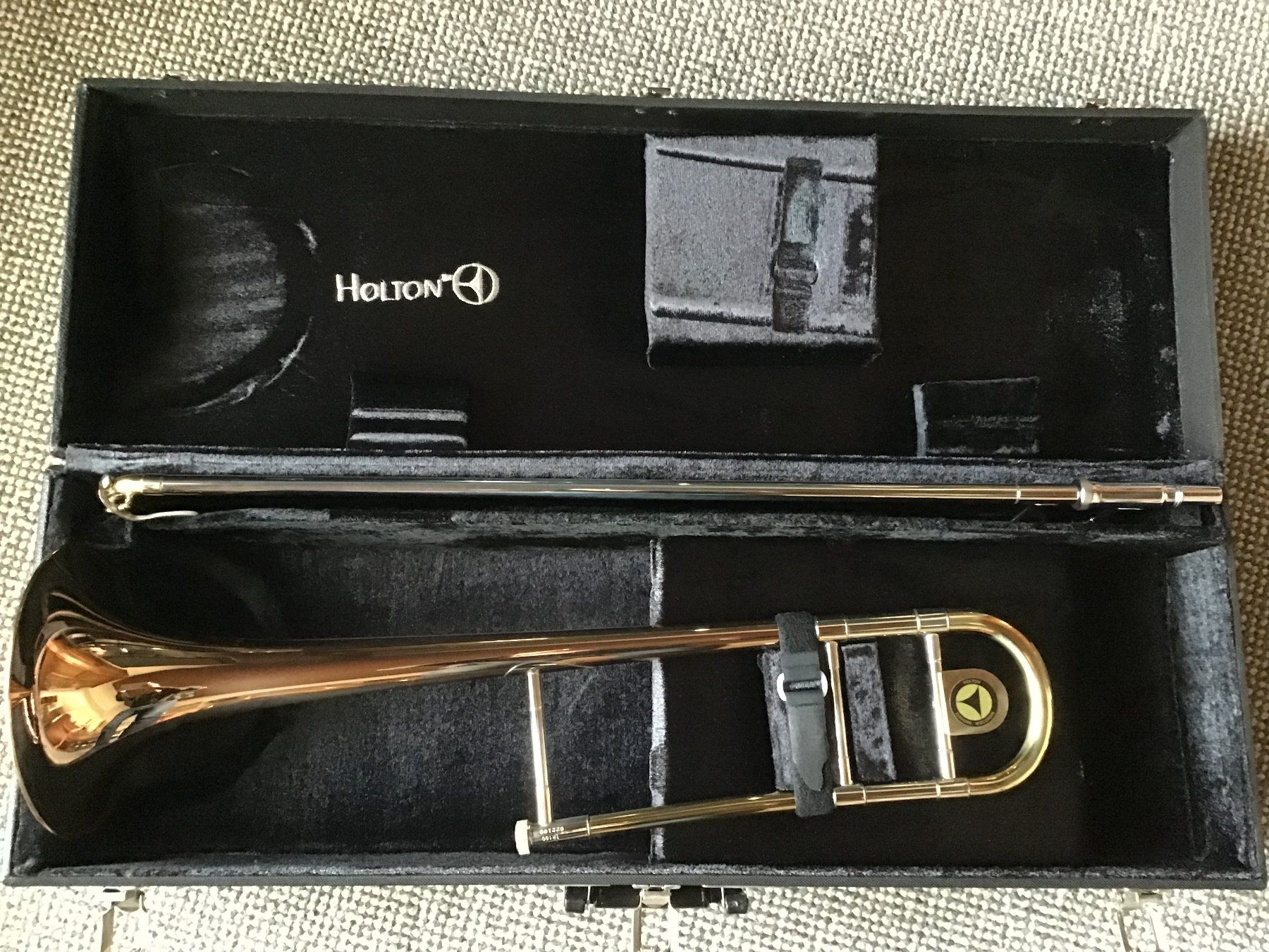 Musikinstrumente: Tenorposaune 'Holton' – Neu (gemäss Beschreibung) aus Staufen von 1agua1 6