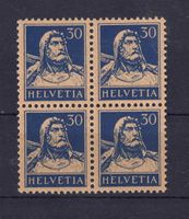 Hel 1924, SBK 160, Viererblock, Postfrisch **