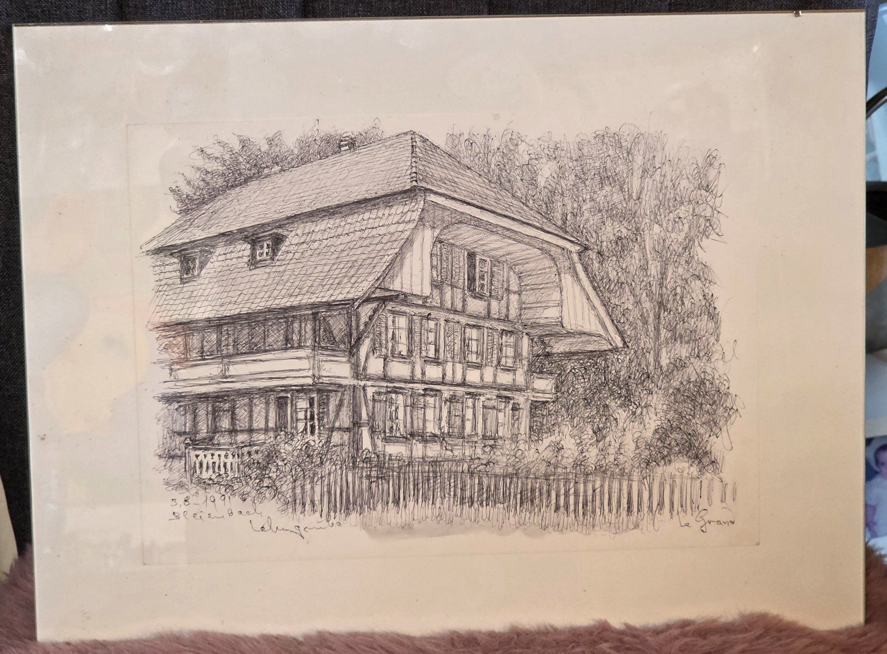 Gemälde: Landhaus Berner Oberland – Gebraucht aus Rohrbach von lod_m58r 2