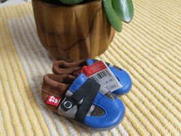 Chaussons cuir POLOLO Lederfinken 18-19 NEUF //Envoi/Versand