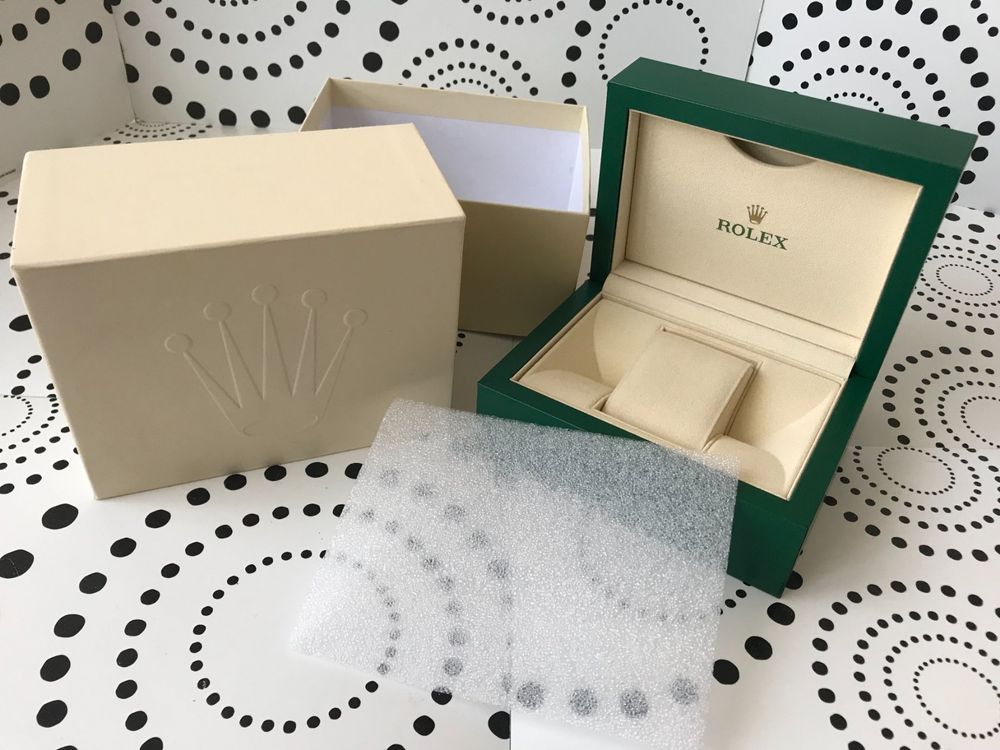 rolex-original-watch-case-box-ecrin-schachtel-top-neuf-voir
