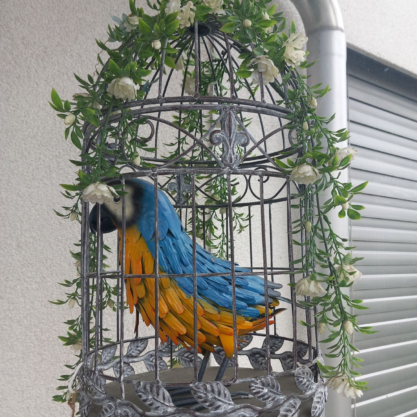 Statuette: Deko Papagei / Metall / Shabby – Nuovo (secondo la descrizione) da Aegerten venduto da gismolini 6