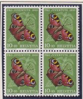 PJ 1955 10 Rp.4er Block **