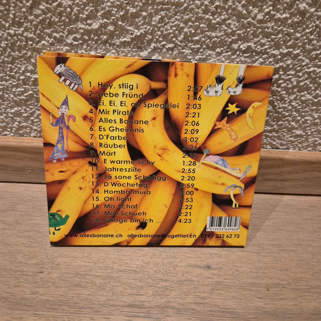 CD: CD Alles Banane Schweizerdeutsche Kinderlieder – Usato da Steinhausen venduto da Housebabe 1