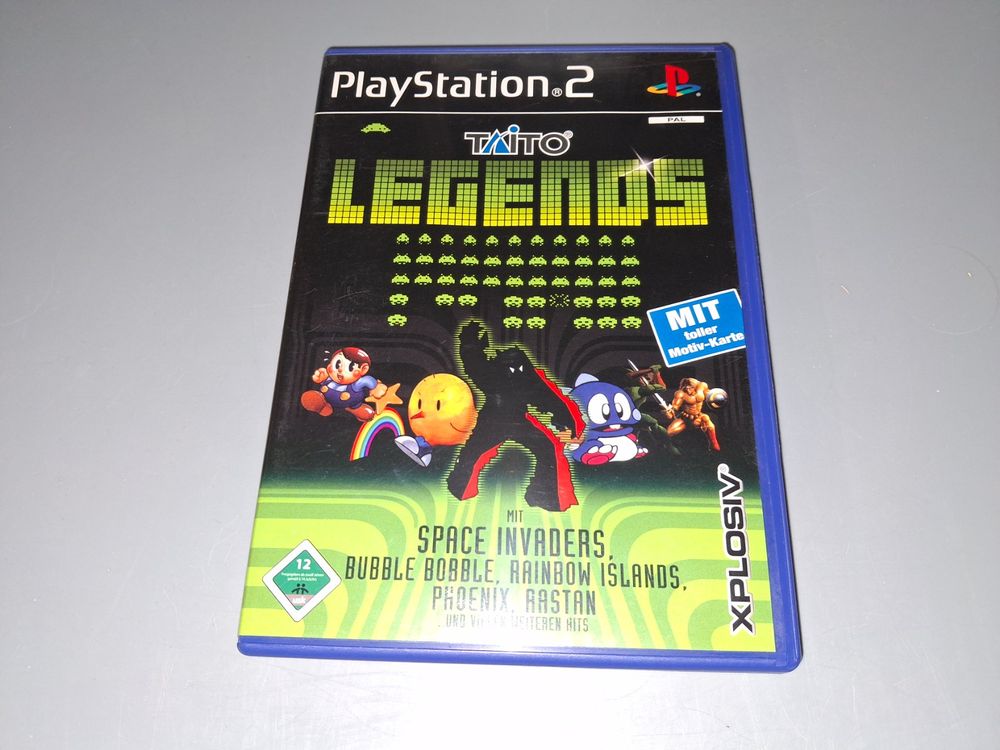 Sony Playstation 2 – Jeu Taito Legends – PAL, Complet, Bon état