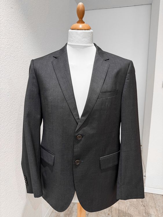 Hugo Boss Sakko Gr. 48 The Keys9/Shaft2 Schurwolle Slim (Gebraucht) in ...