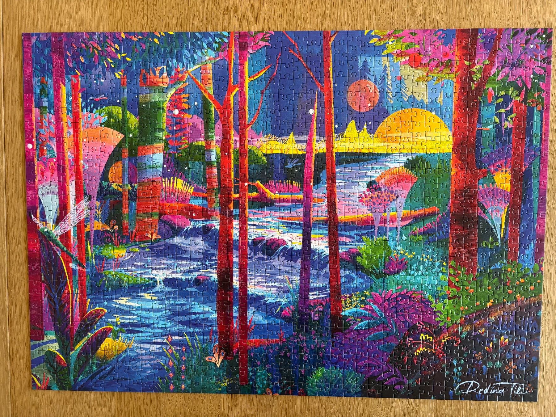 Puzzle: Superbe puzzle 1000 pièces – Usato da Château-d'Oex venduto da ladoszka