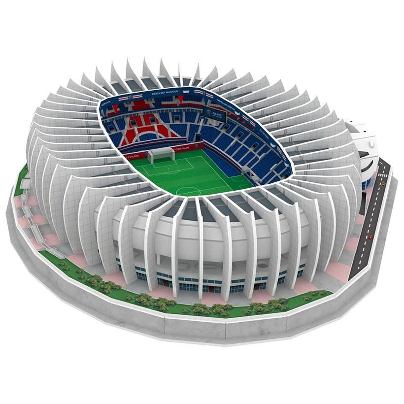 Puzzle: PSG Paris Saint Germain 3D Stadion Puzzle – Nuovo e nell'imballaggio originale da Wil SG venduto da Football-Legends 3
