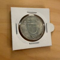 Schweizer Silbermünze 5 Franken 1967