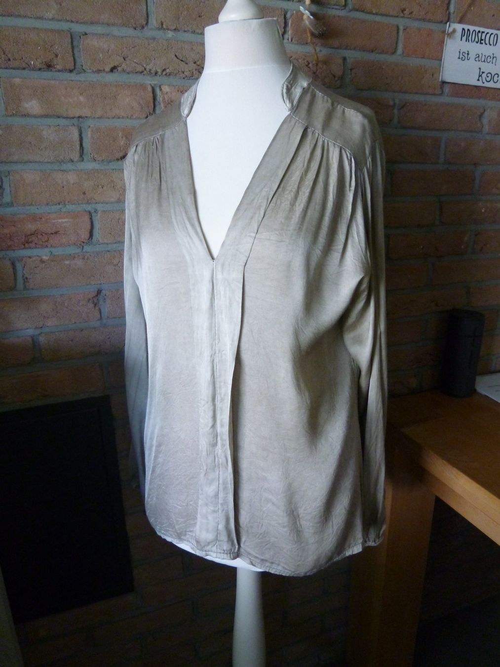 Chemisiers: elegante Bluse SEIDE  Seidenbluse  Seta Gr. M – D'occasion à Dättlikon par Mamakuga 2
