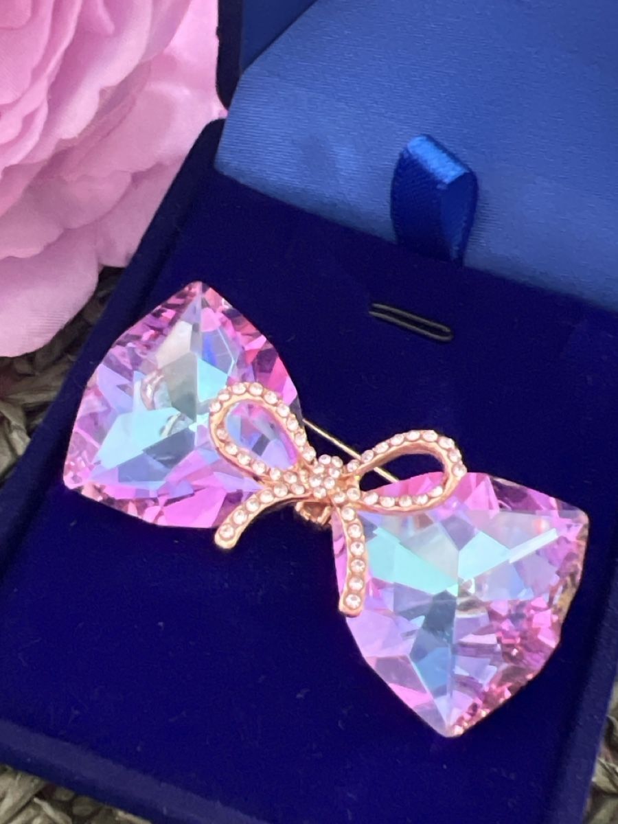 Broschen & Nadeln: Elegante Brosche Schleife – Neu (gemäss Beschreibung) aus Seon von Sunny-Schmuck78 1