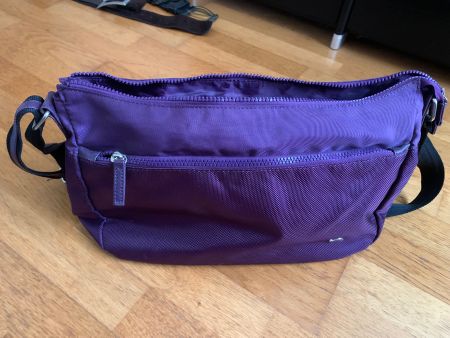 Handtasche Carpisa lila Nylon mit Schildkröte