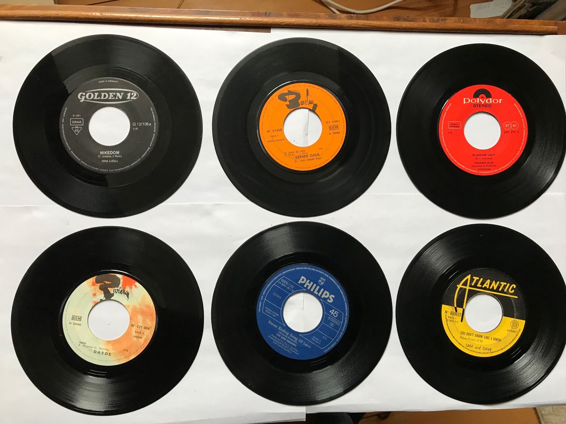 Dischi in vinile: single set nr. 12, verschiedene interpreten – Usato da liestal venduto da makai05