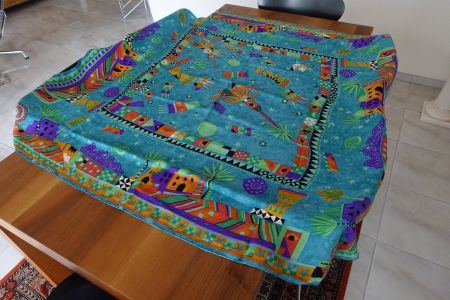 SEHR SCHÖNES <<LOUIS FÈRAUD>> SEIDENFOULARD - WENIG GETRAGEN