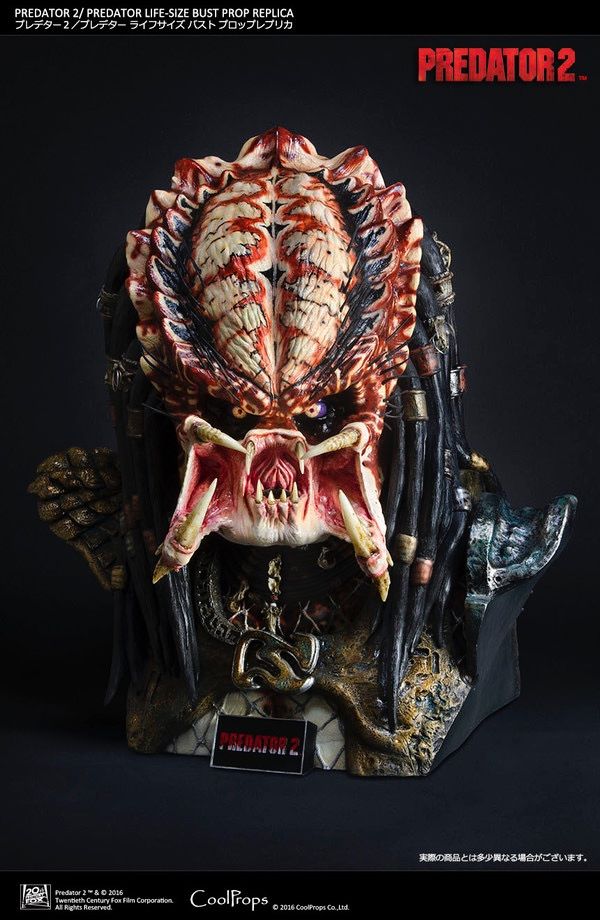 Sculture & Statue: Predator 2 Büste 1:1, CoolProps / Sideshow – Usato da Reinach BL venduto da Weyland-Yutani 1