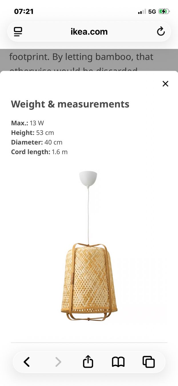 Ikea Lampadari & plafoniere: Ikea knixhult hängelampe – Usato da Dübendorf venduto da rocki07 4
