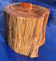 Rustikale Holzschatulle - Einzigartiges Unikat aus Holz