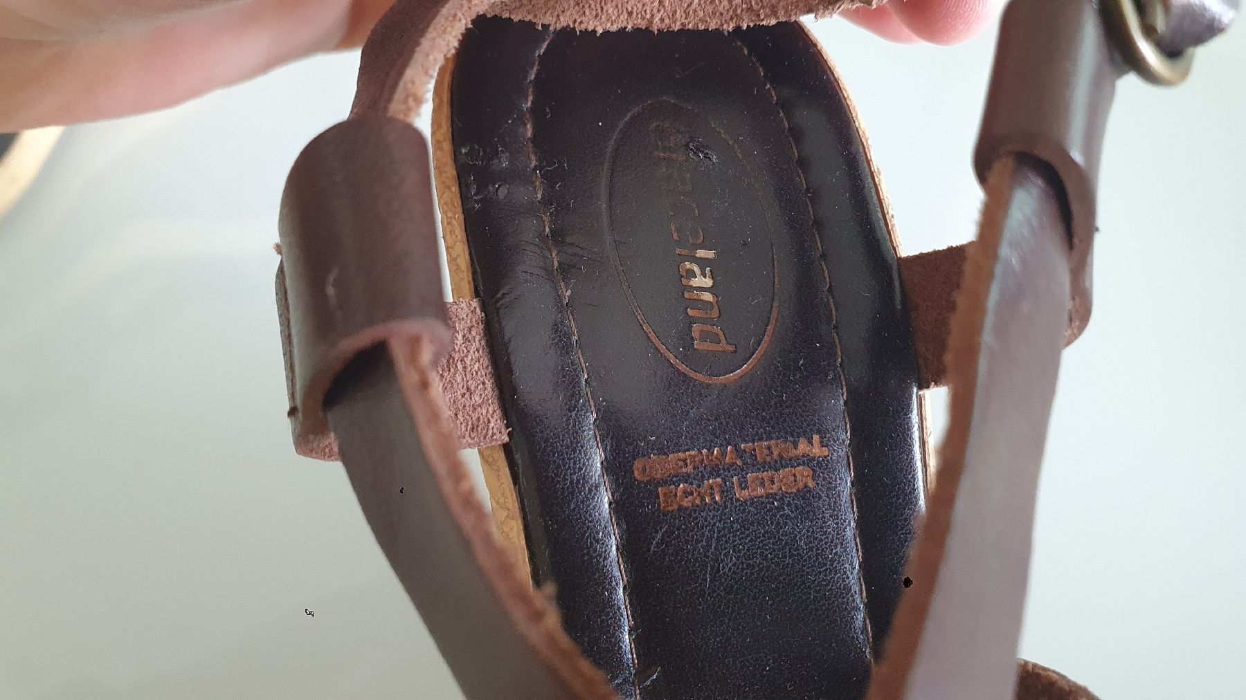 Graceland Chaussures femmes: Leder Sandalen braun – D'occasion à Zürich par editB 2