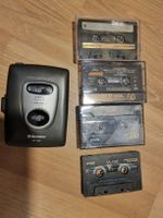 Lecteur cassette stéréo Roadstar PST-1003 avec cassettes