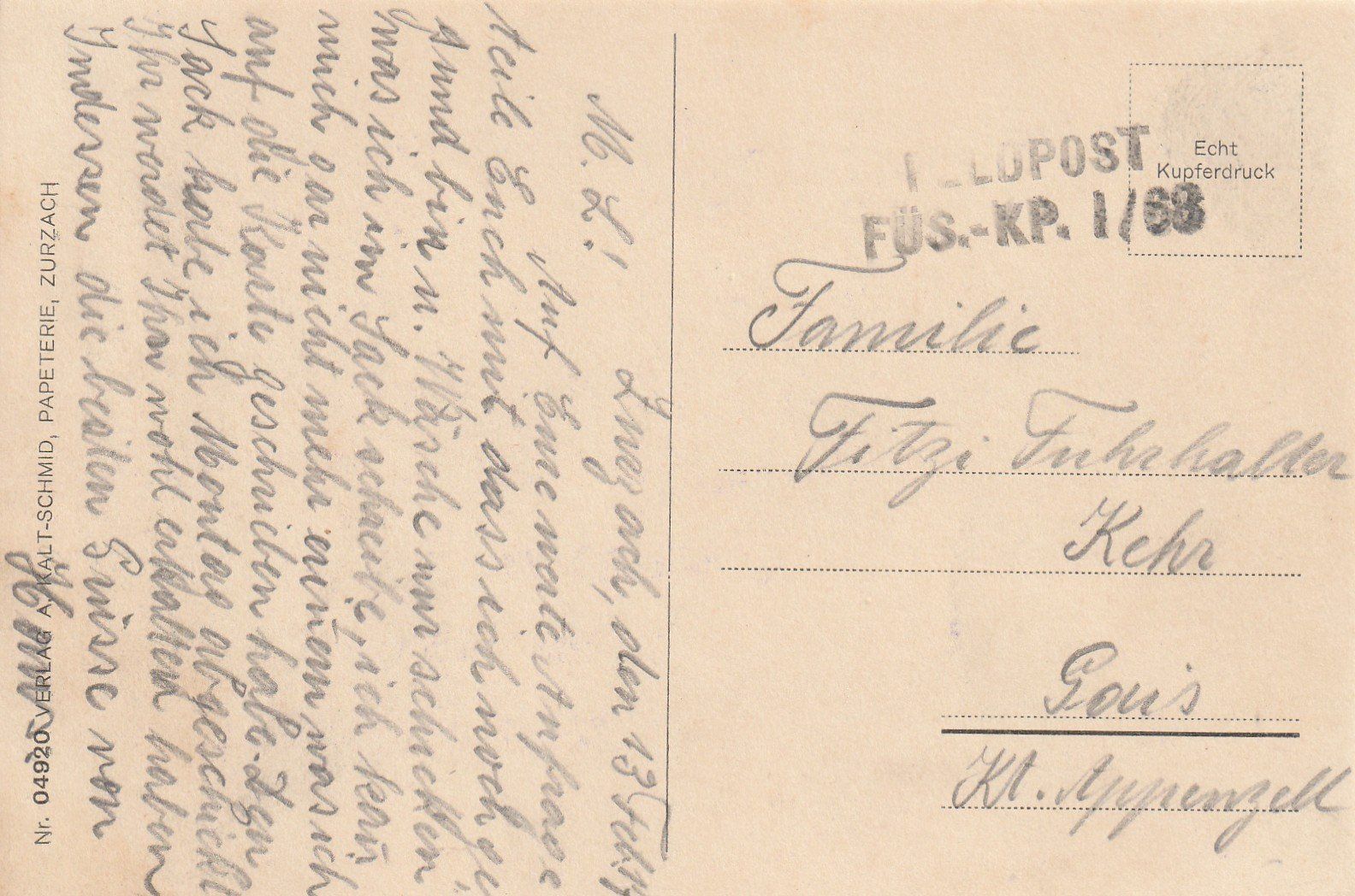 Cartoline postali: Zurzach – Usato da Rorschacherberg venduto da fratovi2 1