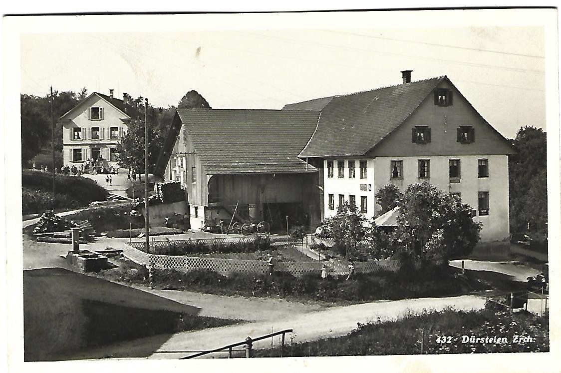 Cartoline postali: Haus in Dürstelen ZH – Usato da Wetzikon ZH venduto da Brulu100